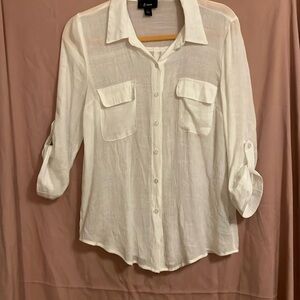 Beautiful shear blouse by B*wear
